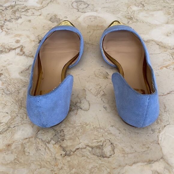 Dolce Vita Gold Tone Metal Flats - Picture 4 of 10